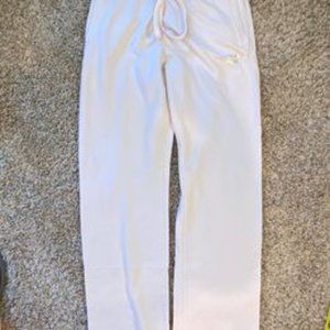 Victoria Secret Cream sweatpants MEDIUM